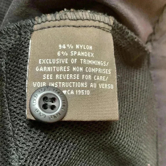 Lole black, NWOT super stretchy, athletic/ hiking  capris - Picture 7 of 8